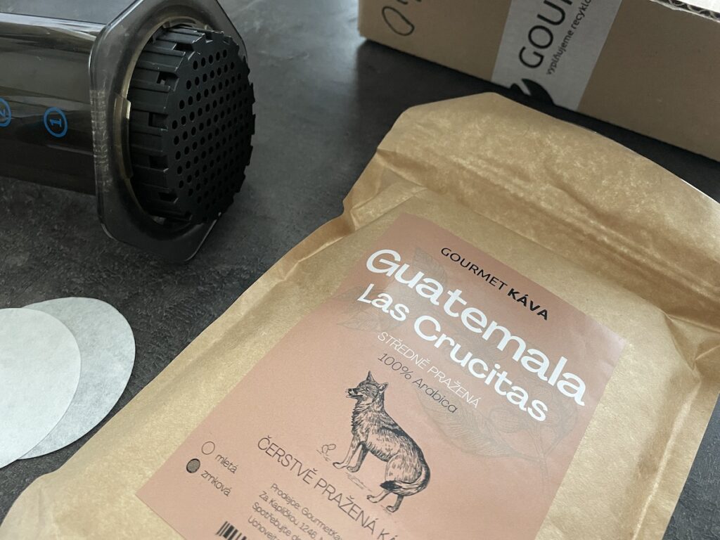 Recenze Gourmet káva: Guatemala a recept pro Aeropress