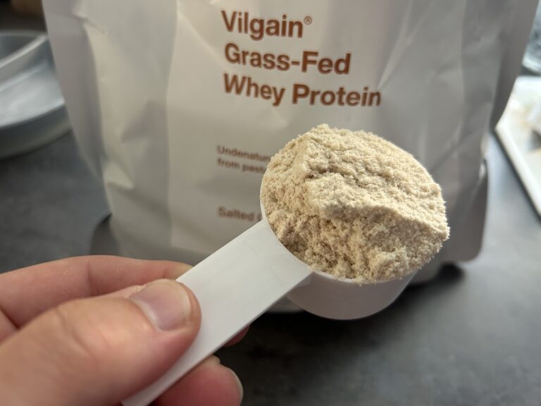 Vilgain grass fed protein